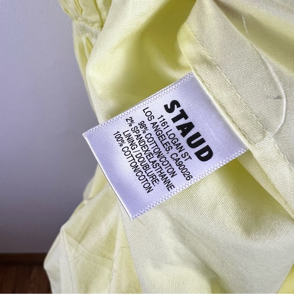 STAUD Vanessa Dress in Sunray - Picture 9 of 10